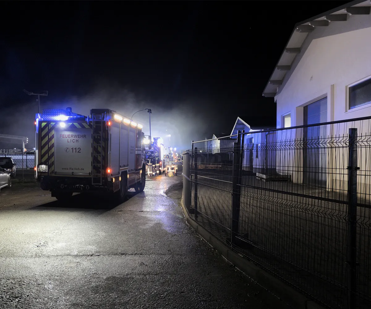 Feuerwehr Lich Einsatzkräfte