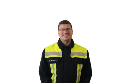 Porträt Wehrführer Christopher Menges